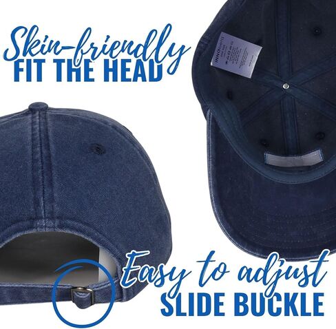 InnoBeta Dolphin Gifts Cap for Girls, Women, Men, Dolphin Lovers, Cool & Unique Adjustable Hat Gifts for Christmas Birthday Mother's Day-Blue in Saudi Arabia