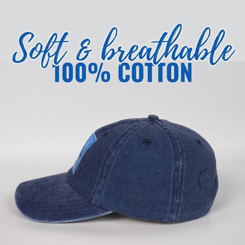 InnoBeta Dolphin Gifts Cap for Girls, Women, Men, Dolphin Lovers, Cool & Unique Adjustable Hat Gifts for Christmas Birthday Mother's Day-Blue in Saudi Arabia