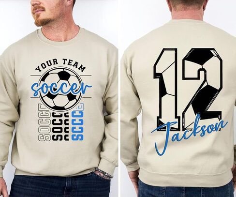 Personalized Soccer Mom Shirt, Custom Name and Number Soccer Shirts, Mothers Day for Soccers Mom, Dad, Grandma in Saudi Arabia
