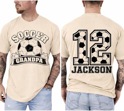 Personalized Soccer Mom Shirt, Custom Name and Number Soccer Shirts, Mothers Day for Soccers Mom, Dad, Grandma in Saudi Arabia