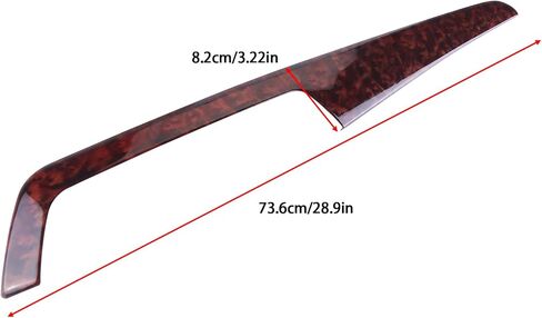 Generic Agate Wood Grain Center Console Dash Strip Trim Compatible for Benz C-Class 2012-2014 for C63 AMG C180 C300 C250 Dash Trim Interior Trim in Saudi Arabia
