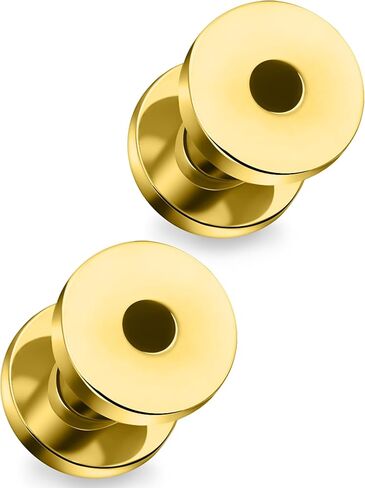 10G 8G 6G 4G 2G 0G 00G F136 التيتانيوم الأذن مقاييس المسمار صالح اللحم الأنفاق المقابس الأقراط هيبوالرجينيك زرع الطبية الصف الجراحية الصلب القرط المقابس ثقب المجوهرات للنساء الرجال in Kuwait