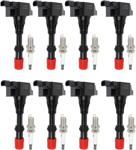 ECCPP UF796 6 ignition coils with 6 iridium Spark Plugs for Lexus IS300 RC300 RX450hL UF796 C1755 in Saudi Arabia