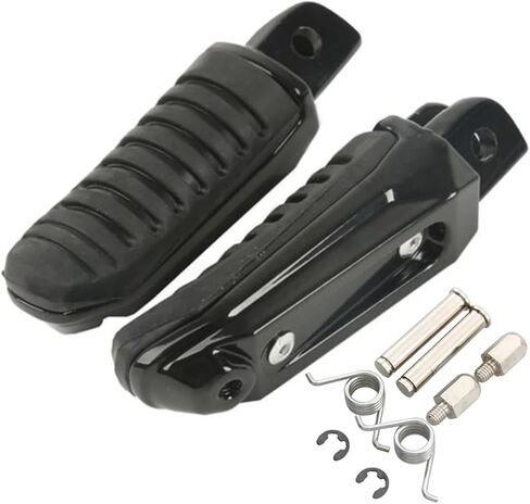 Motorbike Passenger Foot Peg Rear Pedal Front Footrest Footpeg For Suzuki for GSX650F for GSX 650F 2008-2012 for GSX 1400 i for B-King(Front Silver) in Saudi Arabia