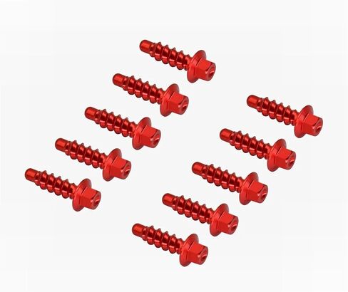 CNC Aluminum Motorcycle Screw Bolts Kit For KTM EXC XC XCW SX SXF FOR Husqvarna FE 125 250 300 distintivo(Red) in Saudi Arabia