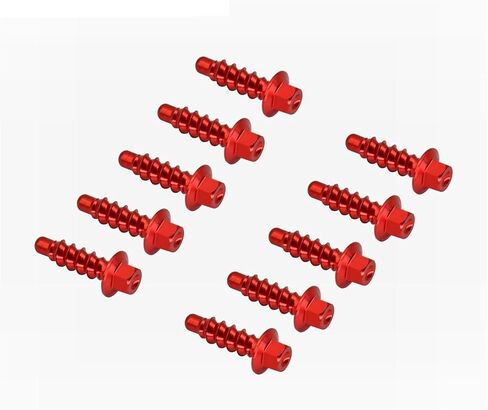 CNC Aluminum Motorcycle Screw Bolts Kit For KTM EXC XC XCW SX SXF FOR Husqvarna FE 125 250 300 distintivo(Red) in Saudi Arabia