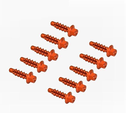 CNC Aluminum Motorcycle Screw Bolts Kit For KTM EXC XC XCW SX SXF FOR Husqvarna FE 125 250 300 distintivo(Red) in Saudi Arabia