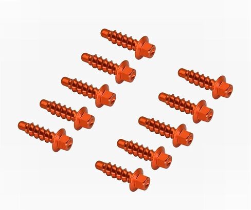 CNC Aluminum Motorcycle Screw Bolts Kit For KTM EXC XC XCW SX SXF FOR Husqvarna FE 125 250 300 distintivo(Red) in Saudi Arabia
