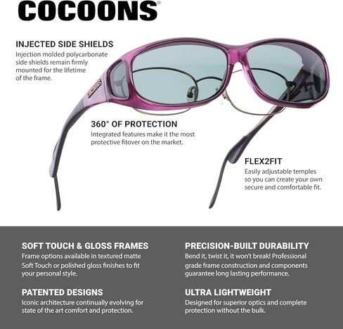 Cocoons Mini Slim (MS) Black Polarized Gray in Kuwait