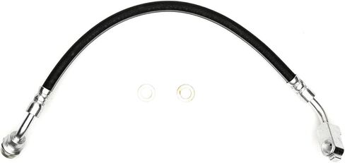 Dynamic Friction Company Front Left Brake Line Hose 350-67025 For 1985-1986 Nissan 720, 1986-1994 Nissan D21, 1987-1995 Nissan Pathfinder, 1995-1997 Nissan Pickup in Saudi Arabia