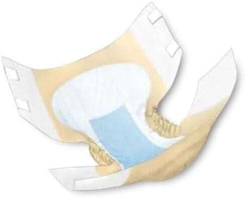 Cardinal Health™ Quilted Adult Briefs, Wings™ Extra, Moderate Absorbency, Blue, Large, Case of 72 in Saudi Arabia