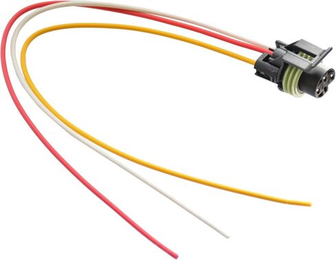 Michigan Motorsports TPI TBI Oil Pressure Switch Sensor Connector Pigtail 3 Wire Fits Fits Vehicles 1989 to 1992 in Saudi Arabia