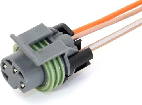 Michigan Motorsports TPI TBI Oil Pressure Switch Sensor Connector Pigtail 3 Wire Fits Fits Vehicles 1989 to 1992 in Saudi Arabia