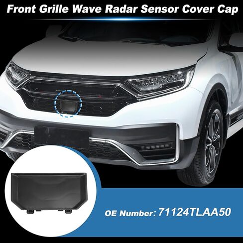 No.71124-TLA-A50 Front Grille Wave Radar Sensor Cover Cap for Honda CRV 2020 2021 2022 with Adaptive Cruise Grill Radar Cover Cap Trim in Saudi Arabia