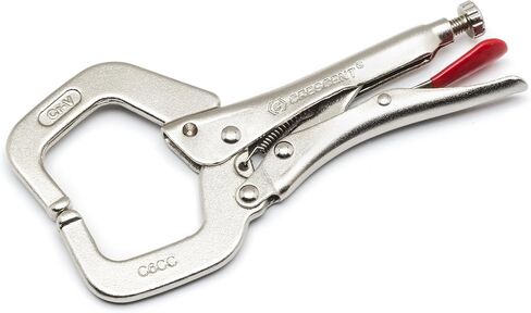 Crescent 11" Locking C-Clamp with Regular Tips - Carded - C11CCVN in Kuwait