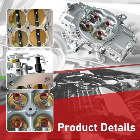 0-82751SA Carburettor Suitable for Holley 4150 Aluminum Street HP Carburettor CFM 750 Square Bore (0-82751SA) in Saudi Arabia