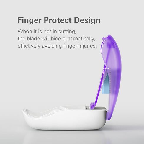 Pill Cutter for Multiple Pills, Adjustable Pill Splitter, Pill Cutter Splitter for Small and Tiny Pills, Pill Cutters for Small or Large Pills with Sharp Blade for Accurate Cutting- Purple in Saudi Arabia