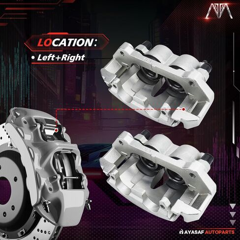 MAYASAF 18B4829 18B4828 Disc Brake Caliper Set Fit for Ford Expedition 2003-06, for Lincoln Navigator 2003 04 05 06 in Saudi Arabia