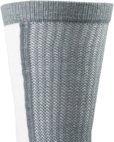 ARIAT 2351 Men's Breathable Temperature Regulating Venttek Mid Calf Performance Socks, 2-Pair Pack, Grey, M in Saudi Arabia