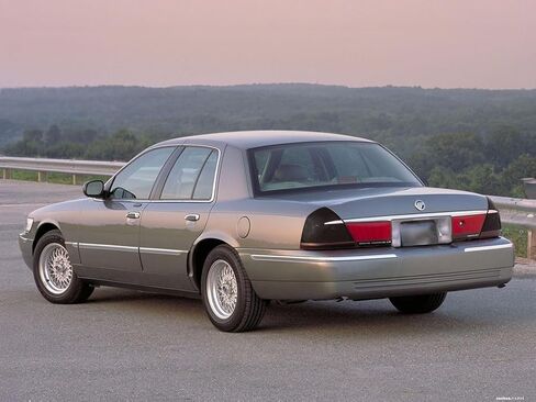 Rvinyl Tail Light Tint Covers Compatible with Mercury Grand Marquis 1998-2002 - Smoke in Saudi Arabia