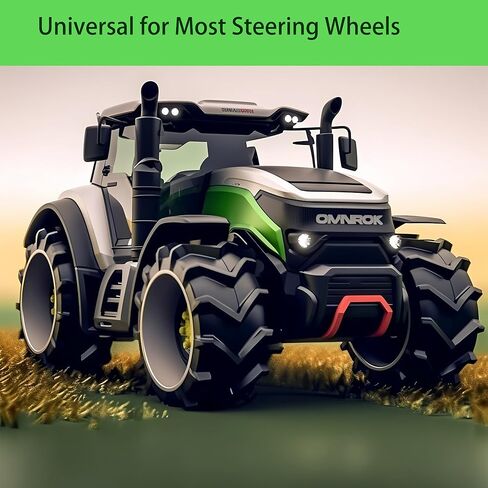 مقبض عجلة القيادة الدوار، كرة معززة عالمية تدور 360 درجة، مقبض طاقة معزز لعجلة القيادة للسيارات والشاحنات والجرارات والقوارب (ألياف الكربون) in Kuwait