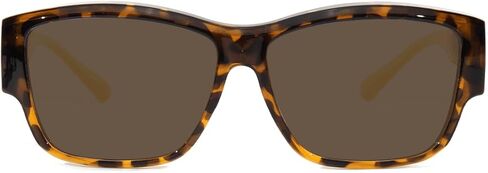 Meeloog Women Polarized Fit Over Glasses Sunglasses, Square Lightweight Wrap Around Shades For Driving Riding MST6470 in Saudi Arabia