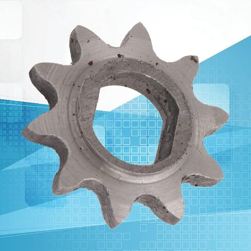 10 Teeth Steel Sprocket,Sprocket H Hole Stable Performance High Hardness 10 Teeth Sprocket Pinion Gear for 1020 Motor in Saudi Arabia