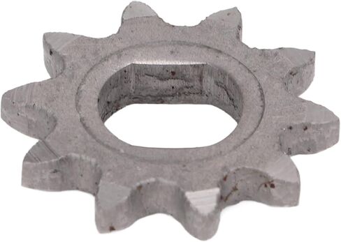 10 Teeth Steel Sprocket,Sprocket H Hole Stable Performance High Hardness 10 Teeth Sprocket Pinion Gear for 1020 Motor in Saudi Arabia