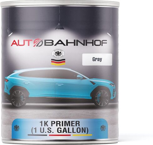 AB-PF 3000 1K Primer Surfacer Gray - طلاء تمهيدي عالي الأداء للسيارات، معالجة سريعة، التصاق قوي، طبقة أساسية ناعمة للطلاء، حماية من الصدأ، توافق متعدد الأسطح - 1 جالون in Kuwait