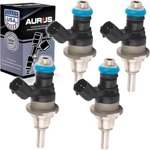 x4 SET of Aurus OEM Fuel Injectors L3K9-13-250A L3K913250A Compatible with Mazda Speed3 (2007-2013) for Mazda CX7 (2007-2012) for Mazda Speed 6 2006 2007 2.3L I4 L3-VDT turbo motor in Saudi Arabia