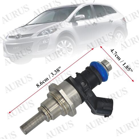 x4 SET of Aurus OEM Fuel Injectors L3K9-13-250A L3K913250A Compatible with Mazda Speed3 (2007-2013) for Mazda CX7 (2007-2012) for Mazda Speed 6 2006 2007 2.3L I4 L3-VDT turbo motor in Saudi Arabia