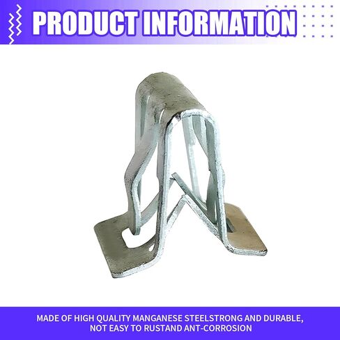 Downhill 15 PCS Automotive Central Control Console Dashboard Interior Panel Clips, Universal Dash Panel Retainer Clips, Metal Lift Door Trim Panel Fixer, for Most Car (Silver) in Kuwait