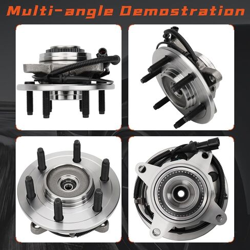 DRIVESTAR 515046 4WD Front Wheel Hub and Bearing Assembly Fit for Ford F-150 2004-2005, F-150 Heritage 2004, 6 Lug w/ABS in Saudi Arabia