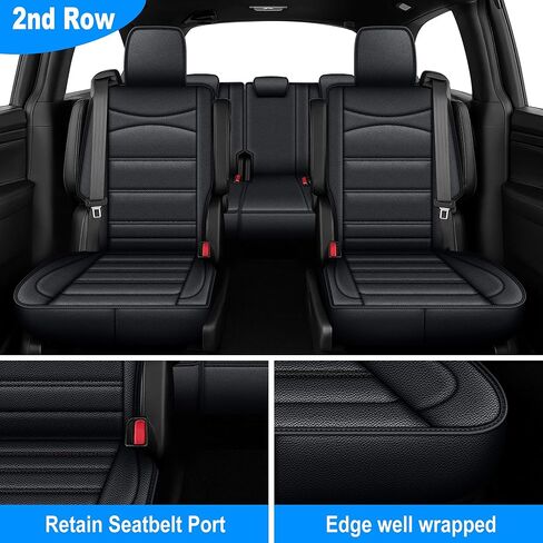 Seat Covers Fit for Honda Odyssey 2018-2025, 7 Seat Waterproof Leather Automotive Seat Covers in Kuwait