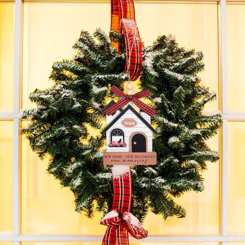 2026 New Home Ornament, House Warming Gifts Warming Gifts New Home for Women Couple Homeowners Owners Gift Ideas First Christmas News House Ornament 2026(Style 2) in Saudi Arabia