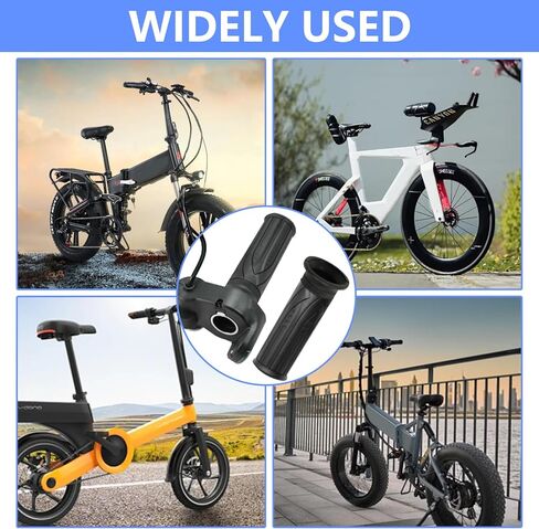 Ebike كامل تويست خنق لRidstar Q20، 48V Ebike خنق 3 دبوس التوصيل والتشغيل مع شاشة LCD وقفل المفتاح، مقابض خنق لEbike دراجة نارية سكوتر in Kuwait