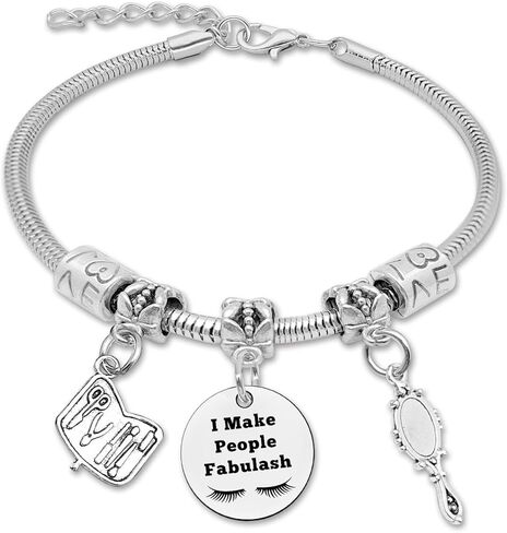 Eyelash Technician Gift Makeup Artist Jewelry Lash Tech Gifts for Women Lash Boss Gifts Thank You Gift for Lash Artist Gift Beautician Gifts for Women Graduation Gifts for Her Lash Slayer Gift in Saudi Arabia