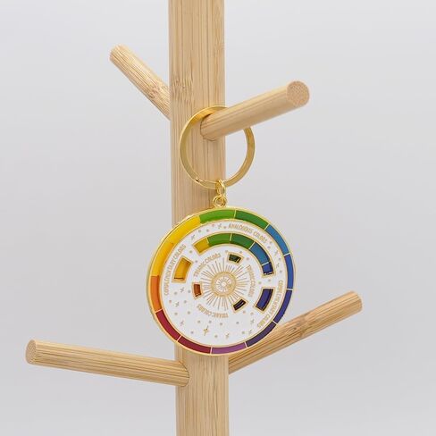 2 قطعة عجلة الغزل اللون حقيبة سلسلة مفاتيح Charms لطيف لوحة ألوان مفتاح سلسلة حلقة هدايا لمحبي الفن الفنانين الرسامين in Kuwait