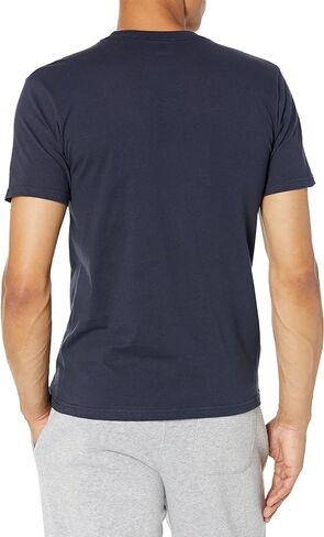 تي شيرت Quiksilver ذو الشعار الكبير (الولايات المتحدة، Alpha، X-Large، عادي، عادي، أزرق داكن) in Saudi Arabia