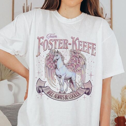 سويت شيرت بغطاء للرأس من Team Foster-Keefe Will Always Be Cool، قمصان فريق Foster-Keefe، قميص أكاديمية Foxfire، تي شيرت Keeper Of The Lost Cities، Kotlc Merch، هدايا محبي الكتب in Kuwait