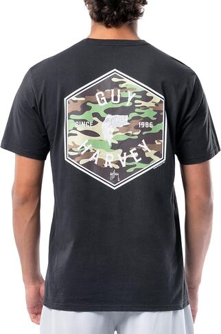 Guy Harvey Men’s HarborLite Short Sleeve Pocket T-Shirt in Saudi Arabia