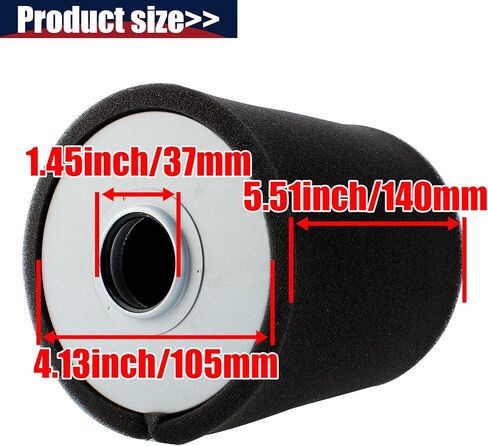 Filter with Pre Filter Compatible with Yamaha Golf Cart G2 G8 G9 G11 Gas 4-Cycle Engine 1985-2001 J38-14450-00 J38-14450-00-00 J10-14417-00 J10-14417-00-00 J10-14417-01 8R4 8F3-25460-00 00 in Saudi Arabia