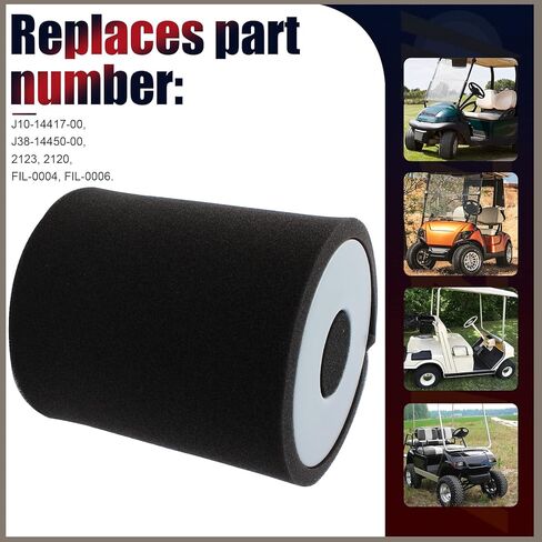 Filter with Pre Filter Compatible with Yamaha Golf Cart G2 G8 G9 G11 Gas 4-Cycle Engine 1985-2001 J38-14450-00 J38-14450-00-00 J10-14417-00 J10-14417-00-00 J10-14417-01 8R4 8F3-25460-00 00 in Saudi Arabia