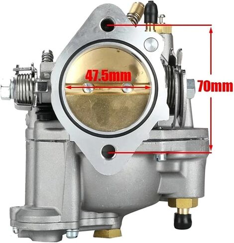 مكربن ​​Super E 11-0420 لدراجة Harley Davidson Big Twin Sportster Shorty Softail Super E Carb (مع فلتر الوقود/قابس الإشعال/نفاثات إضافية) in Kuwait