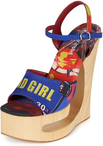 FLAG-GIRL Jeffrey Campbell Platform Sandal in Kuwait