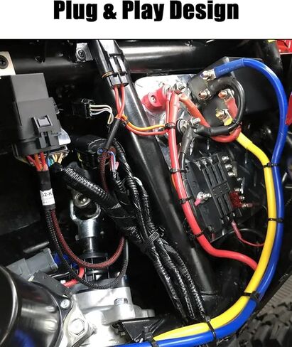 4 Stud Keyed Power Busbar Bus Bar Fit for Honda Talon Accessories, 35 Output AMP Replace PCS-S2-KBUS Battery Mount with 4 Self Tapping Screw in Kuwait