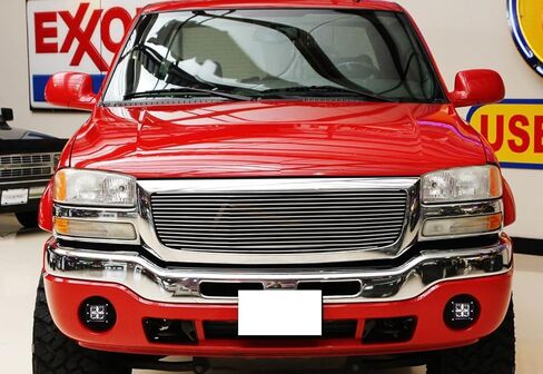 iJDMTOY LED Pod Light Fog Lamp Kit Compatible with 2003-06 GMC Sierra 1500 2500 3500, Includes (2) 20W High Power LED Cubes, Foglight Location Mounting Brackets & Wiring/Adapter Harnesses in Saudi Arabia