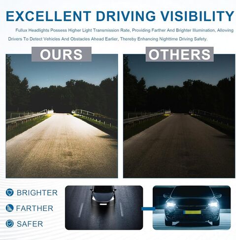 LED DRL Headlights Assembly Compatible with 2006-2008 Dodge Ram 1500 2500 3500 Left Right Side Replacement Headlamp w/Running Light Bar Black Housing Amber Reflector in Kuwait