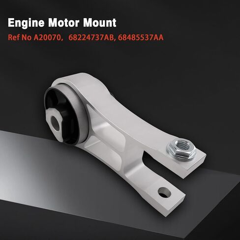 Rear Engine Motor Mount & Transmission Mount Kit Compatible with 2017-2024 Pacifica 3.6L & 2020-2024 Voyager 3.6L V6 Engine, Replace A20070 68224737AB 68485537AA in Kuwait