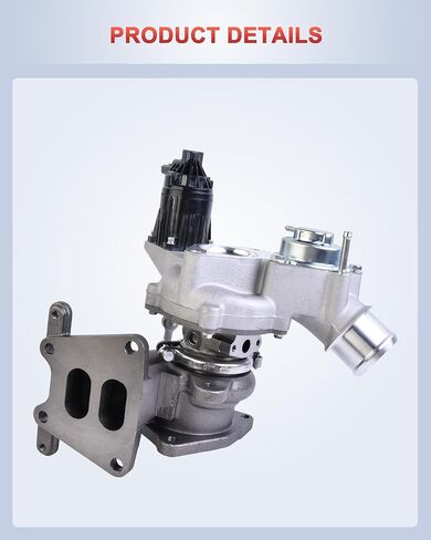 847-1654 Turbo with Actuator, Turbocharger Replacement for 2018-2022 Honda Accord 1.5L, Part# 6A0-F4-TC, 189006A0001 in Kuwait
